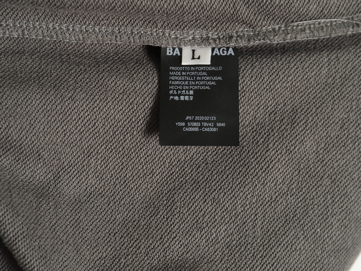 Ba*len*cia*ga 24fw pants suit