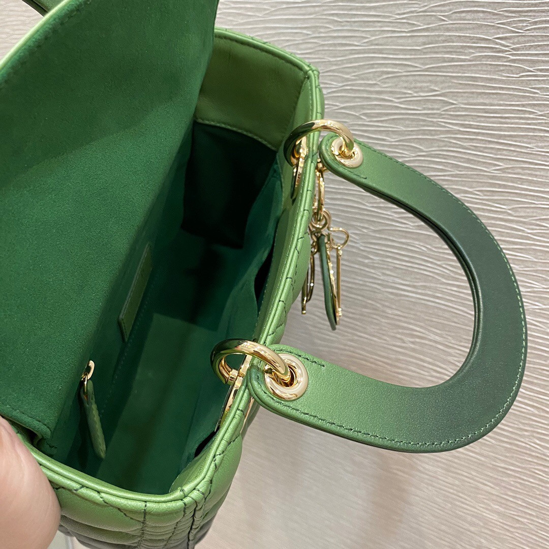 small lady D*or bag 8 x 6.5 x 3 inches