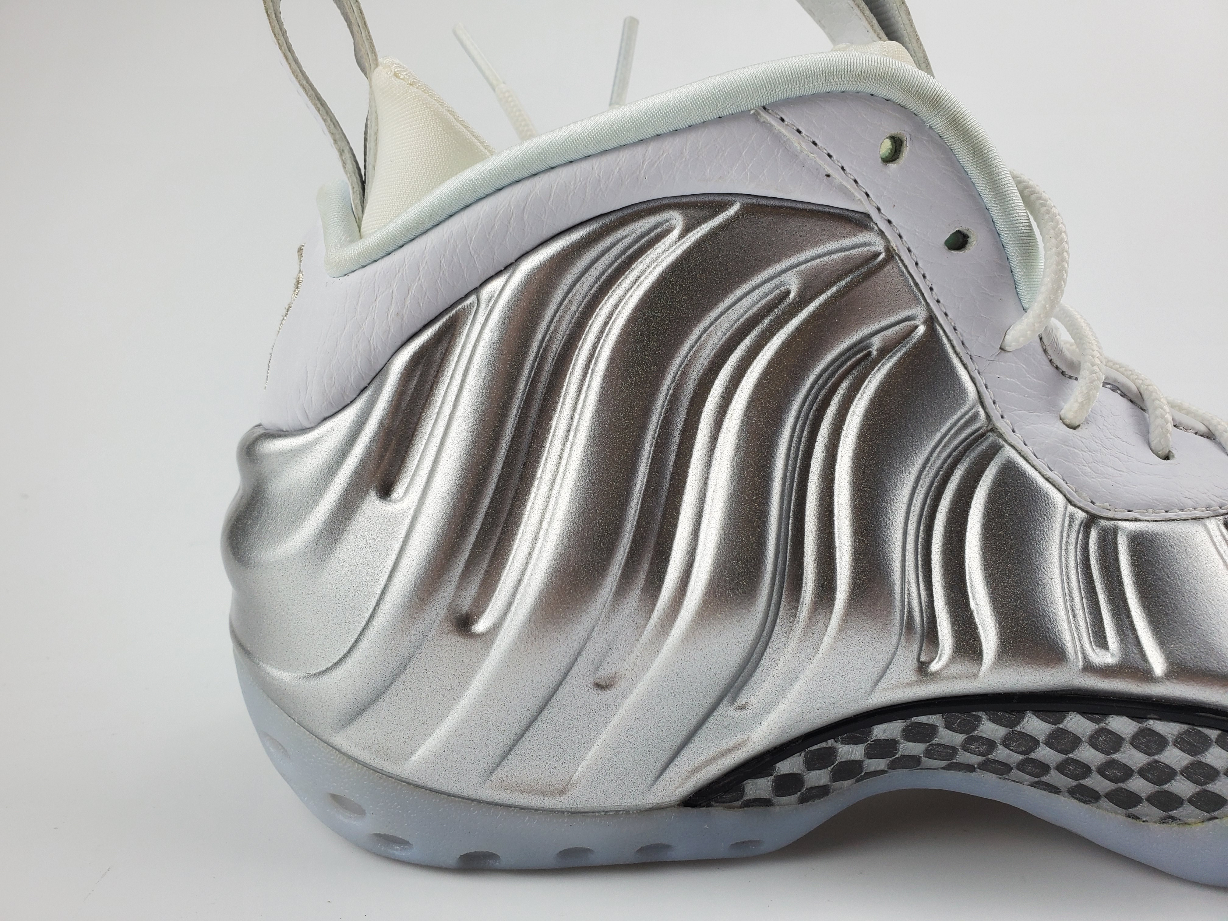 Air Foamposite One Chrome White