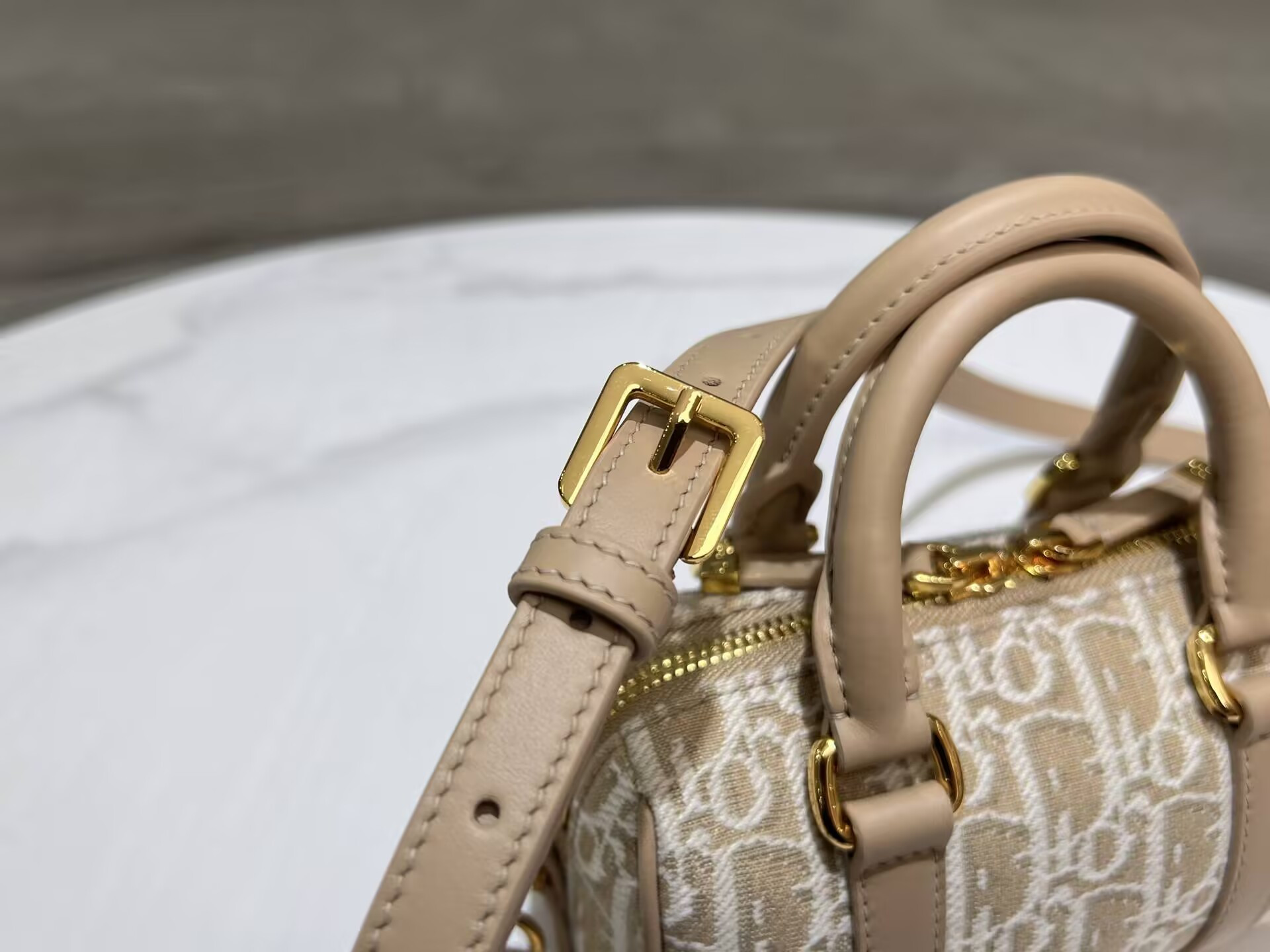 D*or groove 17 bag D*or oblique jacquard 17x10x8cm