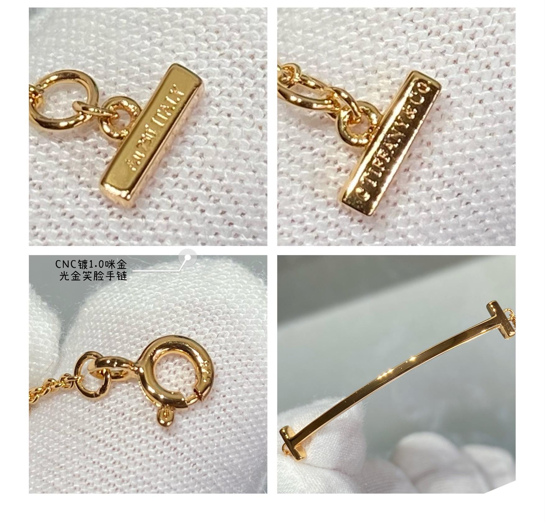 T*f*ny & co. smile smooth pendant bracelet