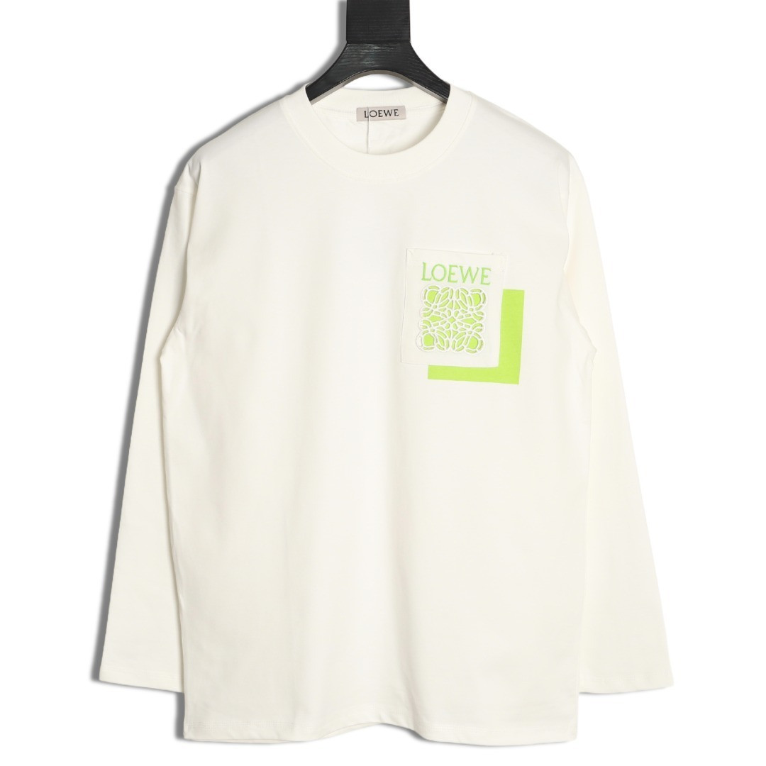 L0ew* 25fw long-sleeved t-shirt