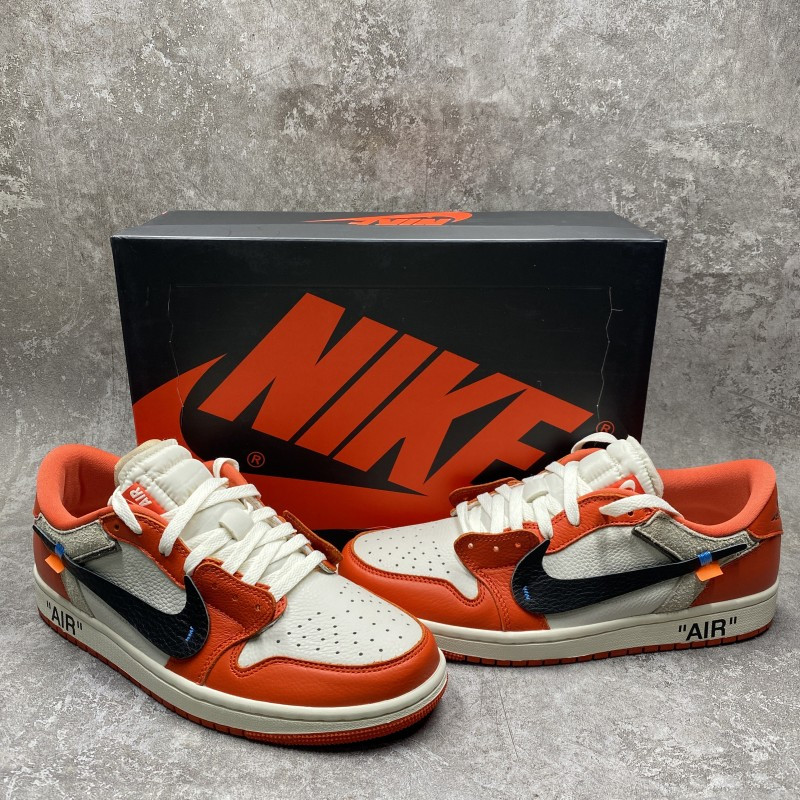 Off-White x Air Jordan 1 Low Starfish