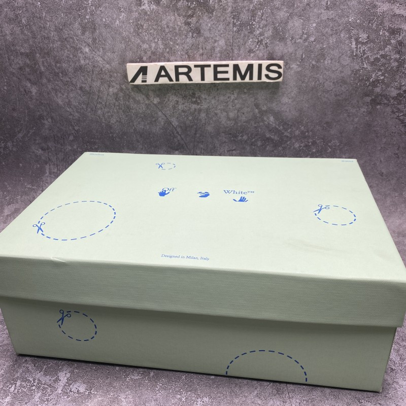 Off White Out of Office Low For Walking White Blue