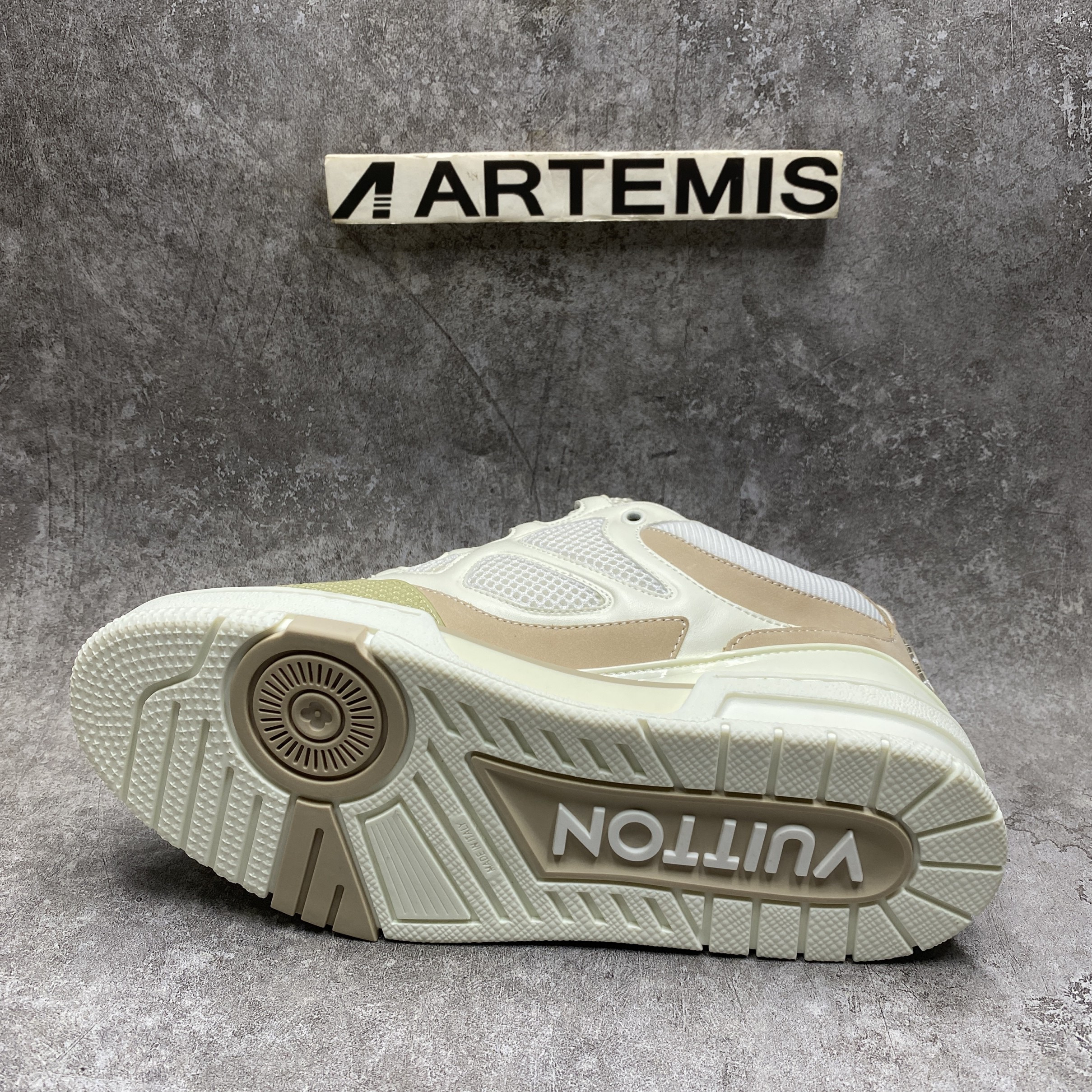 LV Skate Sneaker in Beige