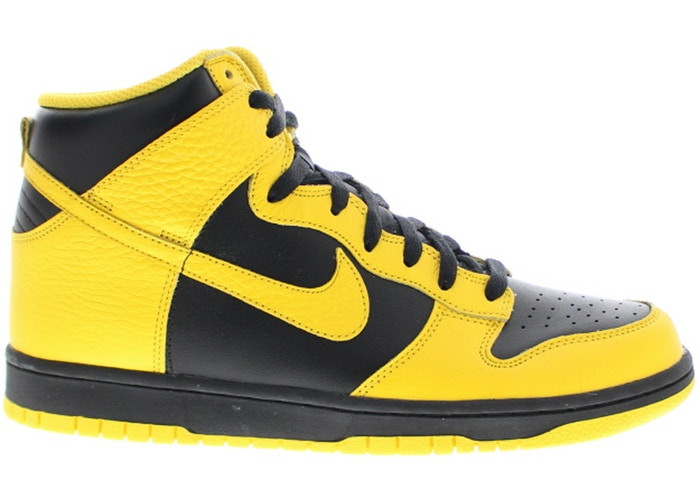 Nike Dunk High Black Yellow