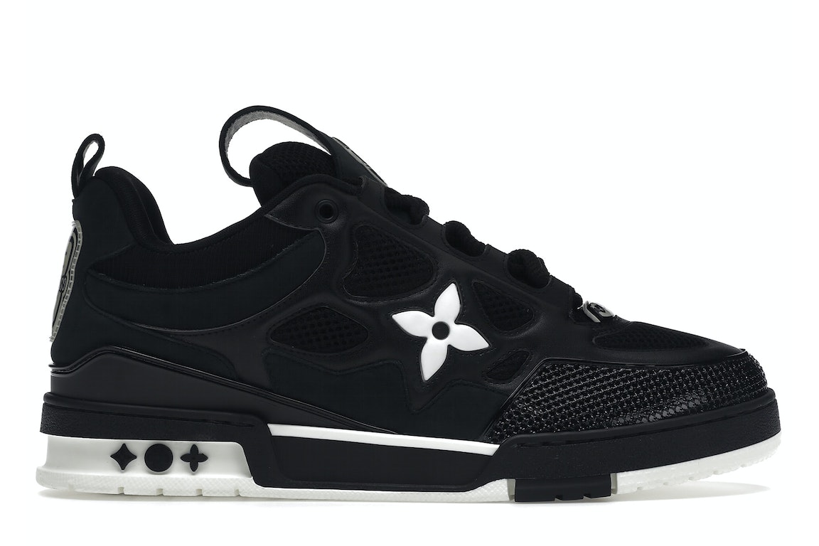 LV Skate Sneaker Black White
