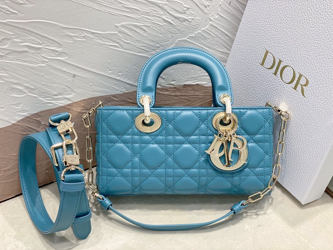 D*or small lady d-joy bag blue
