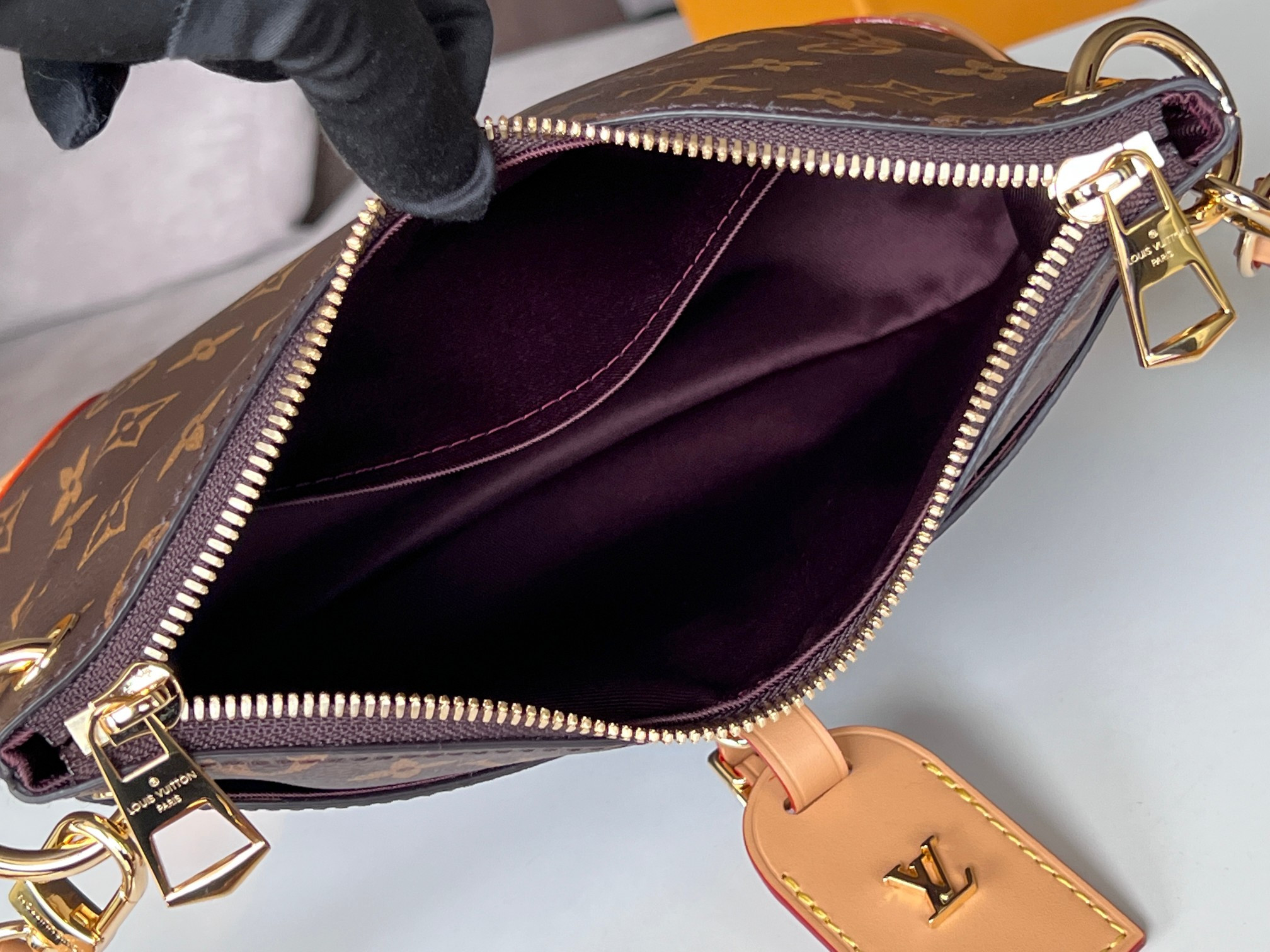 LV Odéon PM M45354 9.4x8.7x3.1 inches