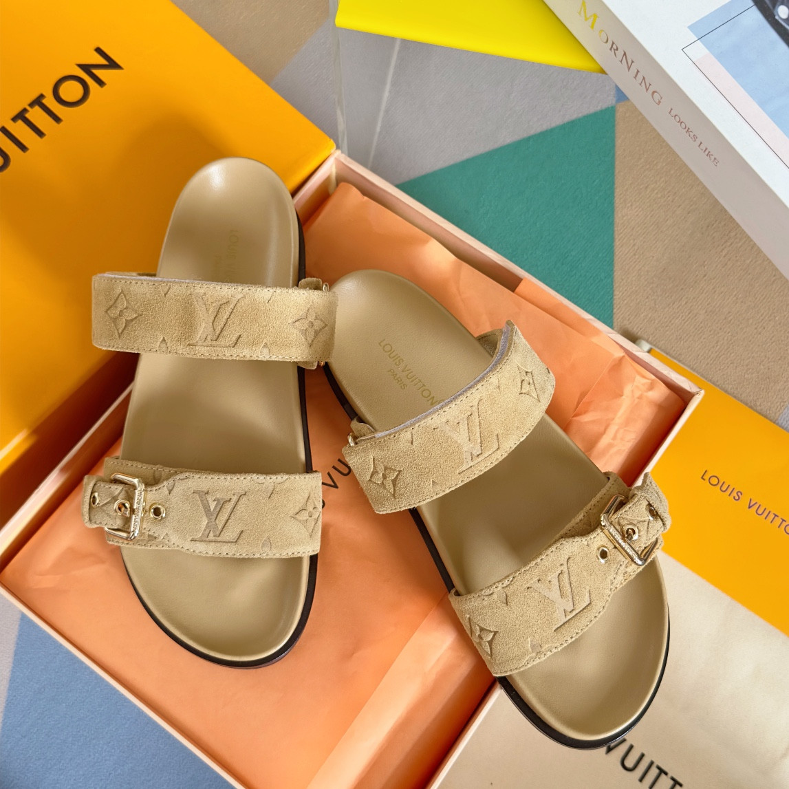 LV Bom Dia Flat Comfort Mule