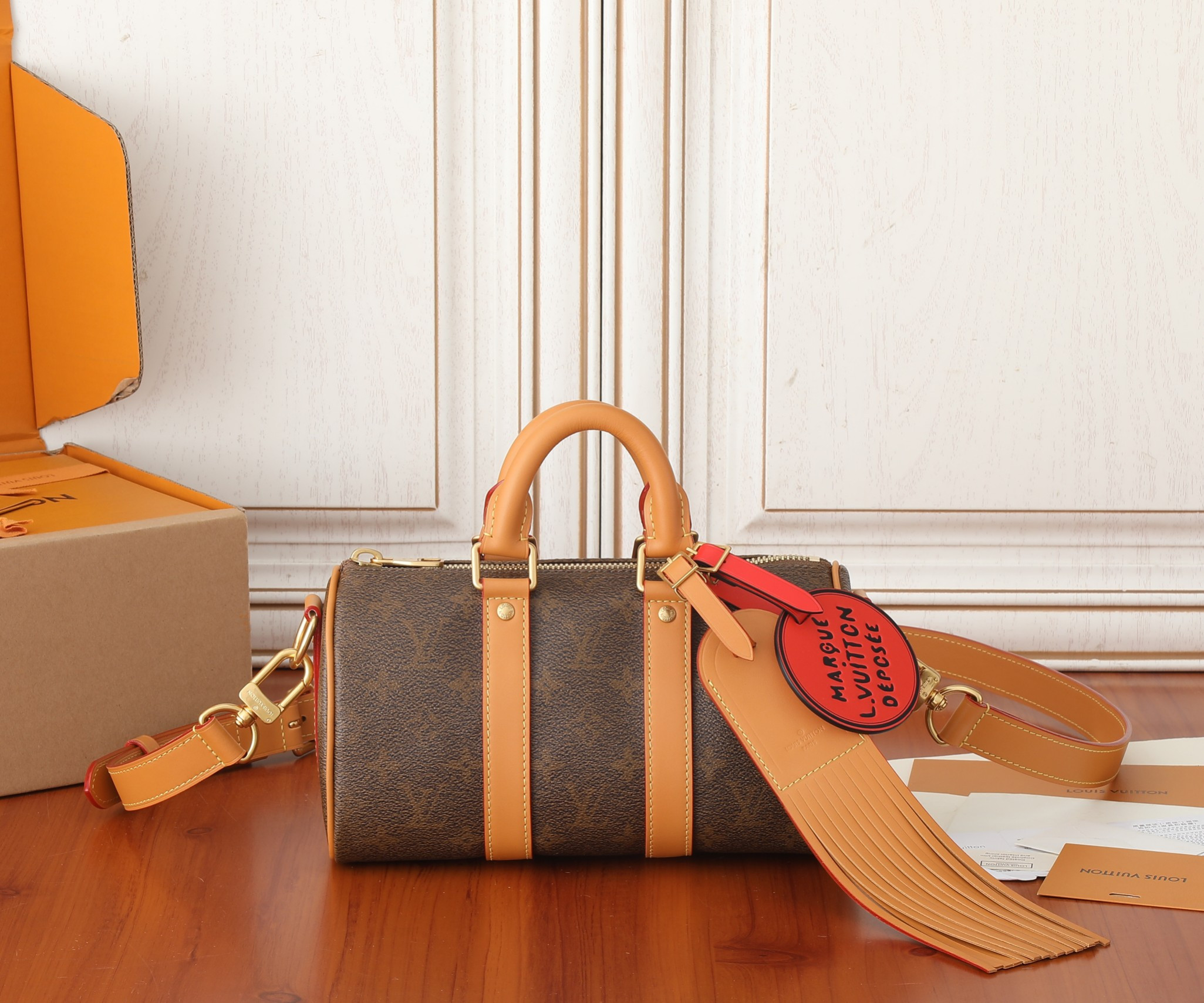 LV Keepall Bandoulière 25 M11542 25x15x11CM