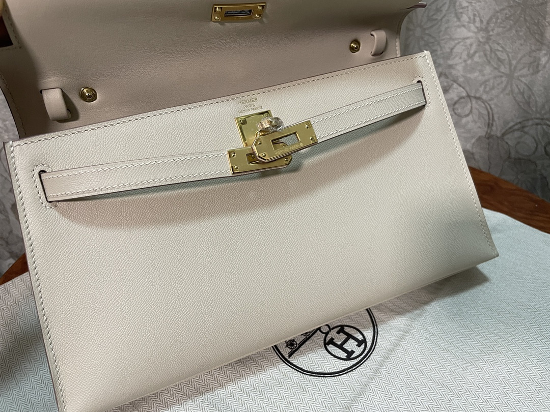 Hermès Kelly Elan Epsom16x27.8x4cm