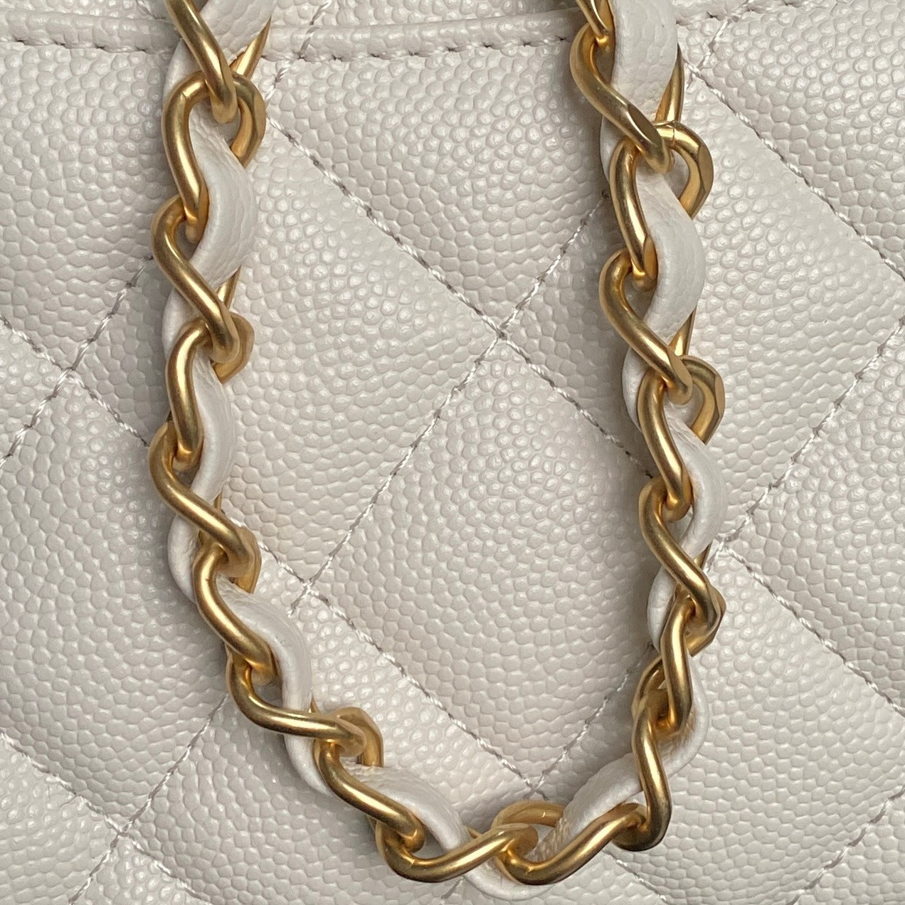 Ch*el flap handbag as5239 18×13×5.5cm